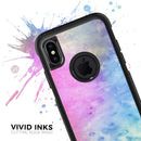 Mixed Pink 4423 Absorbed Watercolor Texture - Skin Kit for the iPhone OtterBox Cases