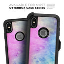 Mixed Pink 4423 Absorbed Watercolor Texture - Skin Kit for the iPhone OtterBox Cases