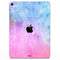 Mixed Pink 4423 Absorbed Watercolor Texture - Full Body Skin Decal for the Apple iPad Pro 12.9", 11", 10.5", 9.7", Air or Mini (All Models Available)