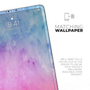 Mixed Pink 4423 Absorbed Watercolor Texture - Full Body Skin Decal for the Apple iPad Pro 12.9", 11", 10.5", 9.7", Air or Mini (All Models Available)