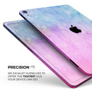Mixed Pink 4423 Absorbed Watercolor Texture - Full Body Skin Decal for the Apple iPad Pro 12.9", 11", 10.5", 9.7", Air or Mini (All Models Available)