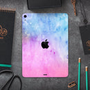 Mixed Pink 4423 Absorbed Watercolor Texture - Full Body Skin Decal for the Apple iPad Pro 12.9", 11", 10.5", 9.7", Air or Mini (All Models Available)