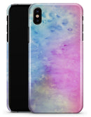Mixed Pink 4423 Absorbed Watercolor Texture - iPhone X Clipit Case