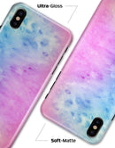 Mixed Pink 4423 Absorbed Watercolor Texture - iPhone X Clipit Case