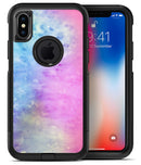 Mixed Pink 4423 Absorbed Watercolor Texture - iPhone X OtterBox Case & Skin Kits