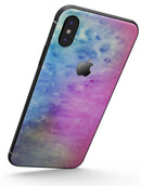 Mixed Pink 4423 Absorbed Watercolor Texture - iPhone X Skin-Kit