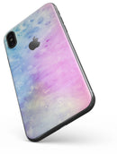 Mixed Pink 4423 Absorbed Watercolor Texture - iPhone X Skin-Kit