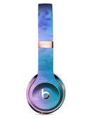 Mixed Pink Blue 3 Absorbed Watercolor Texture Full-Body Skin Kit for the Beats by Dre Solo 3 Wireless Headphones