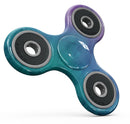 Mixed Pink Blue 3 Absorbed Watercolor Texture Full-Body Fidget Spinner Skin-Kit