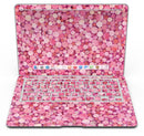 Mixed Pink Watercolor Dots - MacBook Air Skin Kit