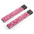 Mixed Pink Watercolor Dots - Premium Decal Protective Skin-Wrap Sticker compatible with the Juul Labs vaping device