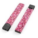 Mixed Pink Watercolor Dots - Premium Decal Protective Skin-Wrap Sticker compatible with the Juul Labs vaping device