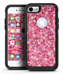 Mixed Pink Watercolor Dots - iPhone 7 or 8 OtterBox Case & Skin Kits