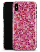Mixed Pink Watercolor Dots - iPhone X Clipit Case