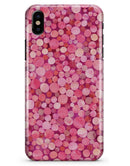 Mixed Pink Watercolor Dots - iPhone X Clipit Case
