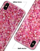 Mixed Pink Watercolor Dots - iPhone X Clipit Case