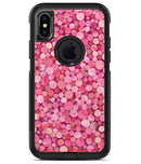 Mixed Pink Watercolor Dots - iPhone X OtterBox Case & Skin Kits