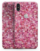 Mixed Pink Watercolor Dots - iPhone X Skin-Kit