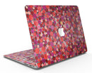 Mixed Red Watercolor Dots - MacBook Air Skin Kit