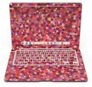Mixed Red Watercolor Dots - MacBook Air Skin Kit