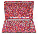 Mixed Red Watercolor Dots - MacBook Air Skin Kit