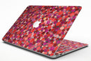 Mixed Red Watercolor Dots - MacBook Air Skin Kit