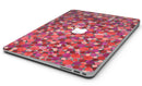Mixed Red Watercolor Dots - MacBook Air Skin Kit