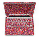 Mixed Red Watercolor Dots - MacBook Pro with Retina Display Full-Coverage Skin Kit