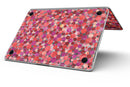Mixed Red Watercolor Dots - MacBook Pro with Retina Display Full-Coverage Skin Kit