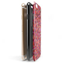 Mixed Red Watercolor Dots iPhone 6/6s or 6/6s Plus 2-Piece Hybrid INK-Fuzed Case