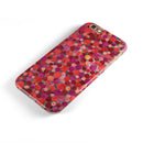 Mixed Red Watercolor Dots iPhone 6/6s or 6/6s Plus 2-Piece Hybrid INK-Fuzed Case