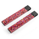 Mixed Red Watercolor Dots - Premium Decal Protective Skin-Wrap Sticker compatible with the Juul Labs vaping device