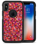 Mixed Red Watercolor Dots - iPhone X OtterBox Case & Skin Kits