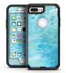 Mixed Teal 56 Absorbed Watercolor Texture - iPhone 7 Plus/8 Plus OtterBox Case & Skin Kits