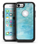 Mixed Teal 56 Absorbed Watercolor Texture - iPhone 7 or 8 OtterBox Case & Skin Kits