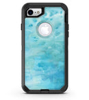 Mixed Teal 56 Absorbed Watercolor Texture - iPhone 7 or 8 OtterBox Case & Skin Kits