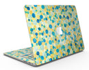 Mixed Yellow and Blue Watercolor Dots - MacBook Air Skin Kit