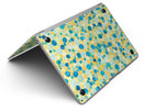 Mixed Yellow and Blue Watercolor Dots - MacBook Air Skin Kit