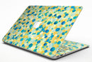 Mixed Yellow and Blue Watercolor Dots - MacBook Air Skin Kit