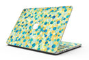 Mixed Yellow and Blue Watercolor Dots - MacBook Pro with Retina Display Full-Coverage Skin Kit