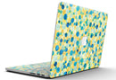 Mixed Yellow and Blue Watercolor Dots - MacBook Pro with Retina Display Full-Coverage Skin Kit