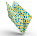 Mixed Yellow and Blue Watercolor Dots - MacBook Pro with Retina Display Full-Coverage Skin Kit
