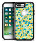 Mixed Yellow and Blue Watercolor Dots - iPhone 7 Plus/8 Plus OtterBox Case & Skin Kits