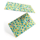 Mixed Yellow and Blue Watercolor Dots - Premium Protective Decal Skin-Kit for the Apple Credit Card