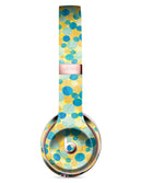 Mixed Yellow and Blue Watercolor Dots Full-Body Skin Kit for the Beats by Dre Solo 3 Wireless Headphones