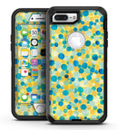 Mixed Yellow and Blue Watercolor Dots - iPhone 7 Plus/8 Plus OtterBox Case & Skin Kits
