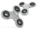 Mixtured BW Textured Marble Full-Body Fidget Spinner Skin-Kit