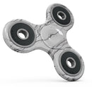 Mixtured BW Textured Marble Full-Body Fidget Spinner Skin-Kit