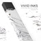 Mixtured BW Textured Marble - Premium Decal Protective Skin-Wrap Sticker compatible with the Juul Labs vaping device