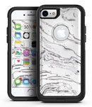 Mixtured BW Textured Marble - iPhone 7 or 8 OtterBox Case & Skin Kits